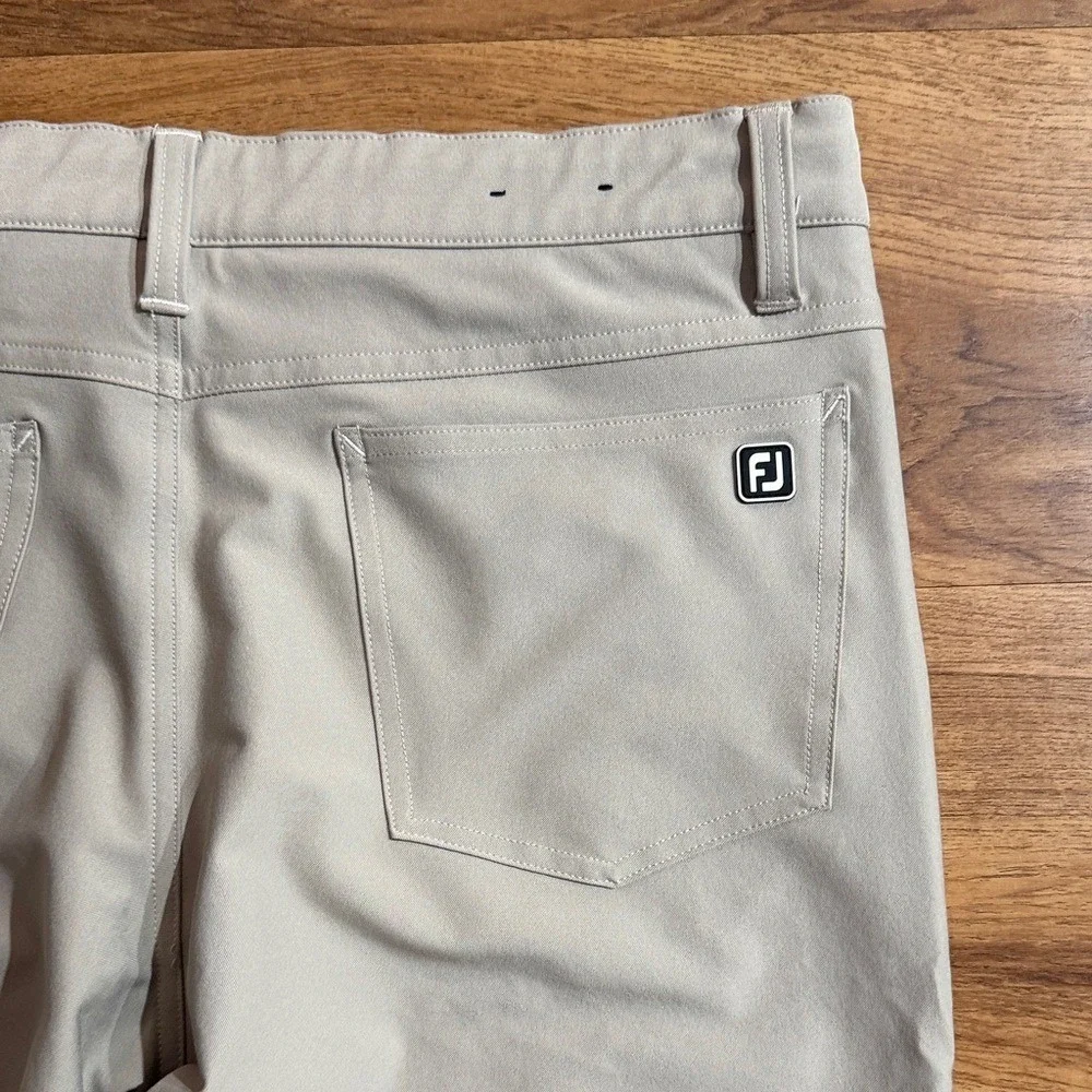FootJoy Men 33x30 Khaki Golf 5-Pocket Pant-Previous Season Style‎